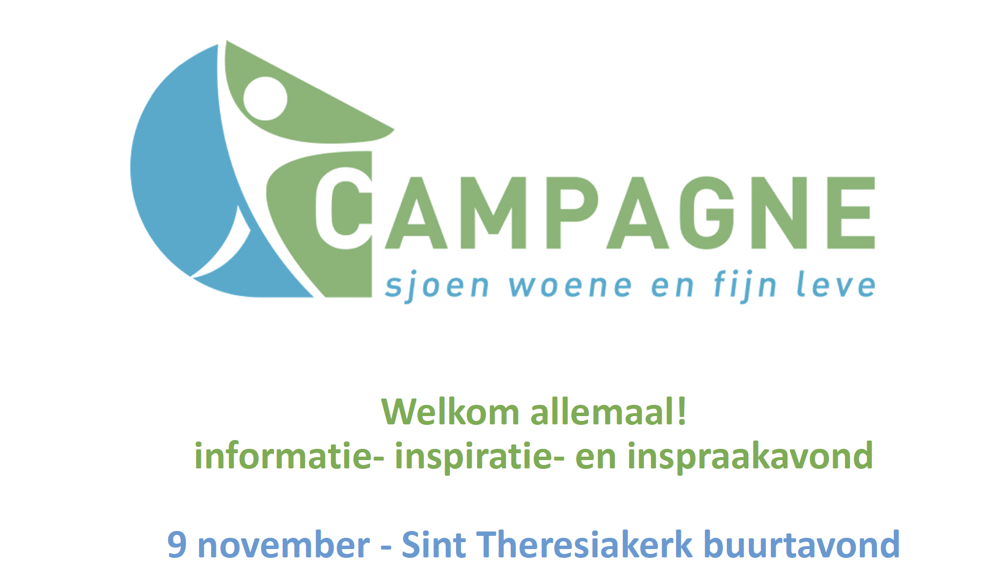 Informatie-, inspiratie- en inspraakavond Buurtnetwerk Campagne | 9 november